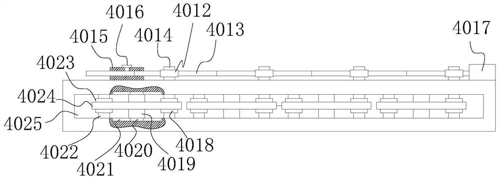 A cutting device for ultra-high pressure sterilized meat product processing