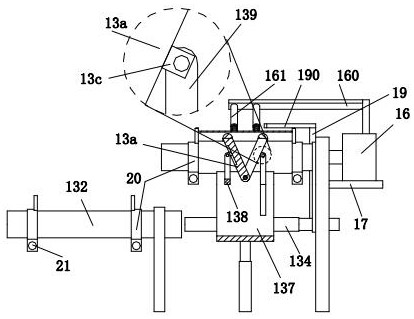 A production and winding device for plastic woven bags