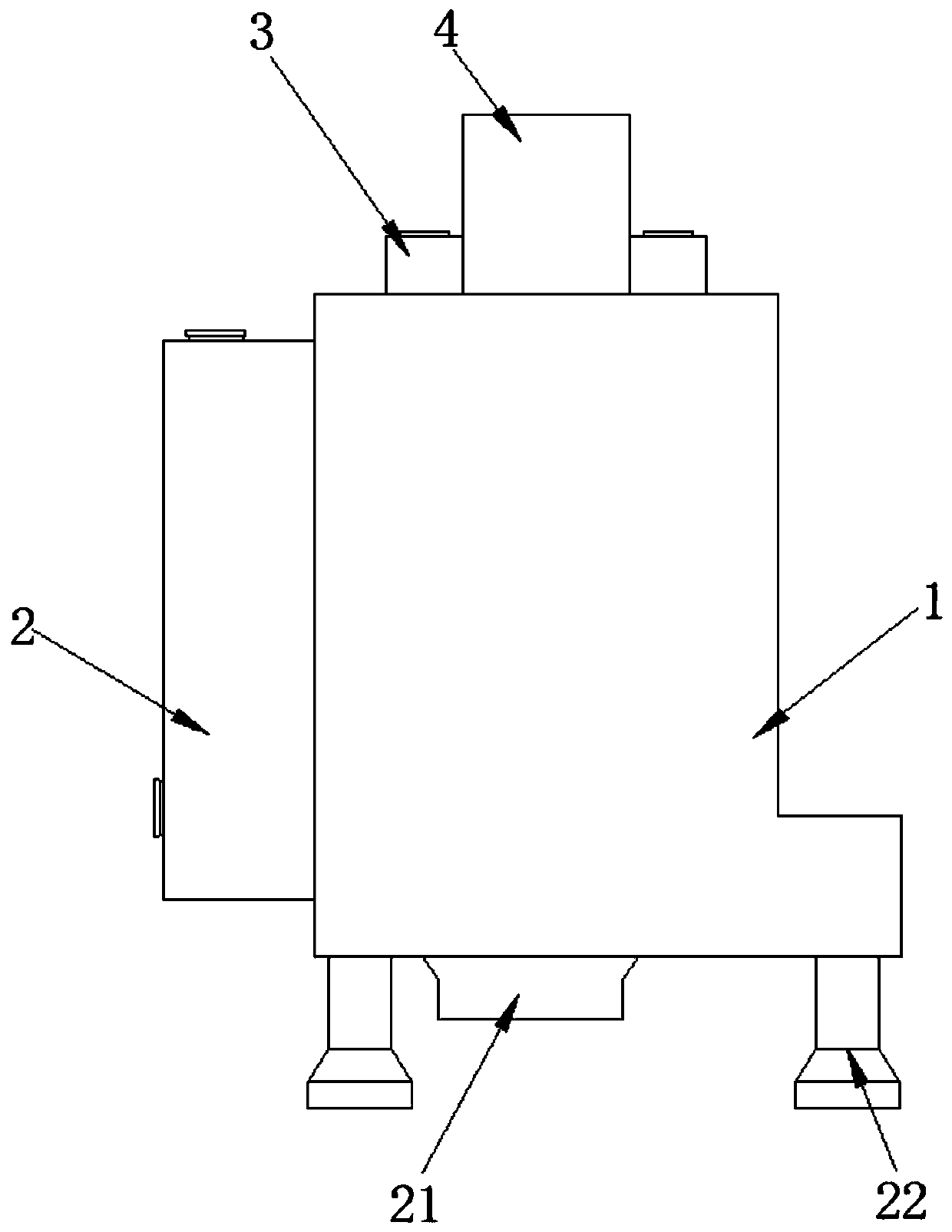 Material premixing device used for silane coupling agent