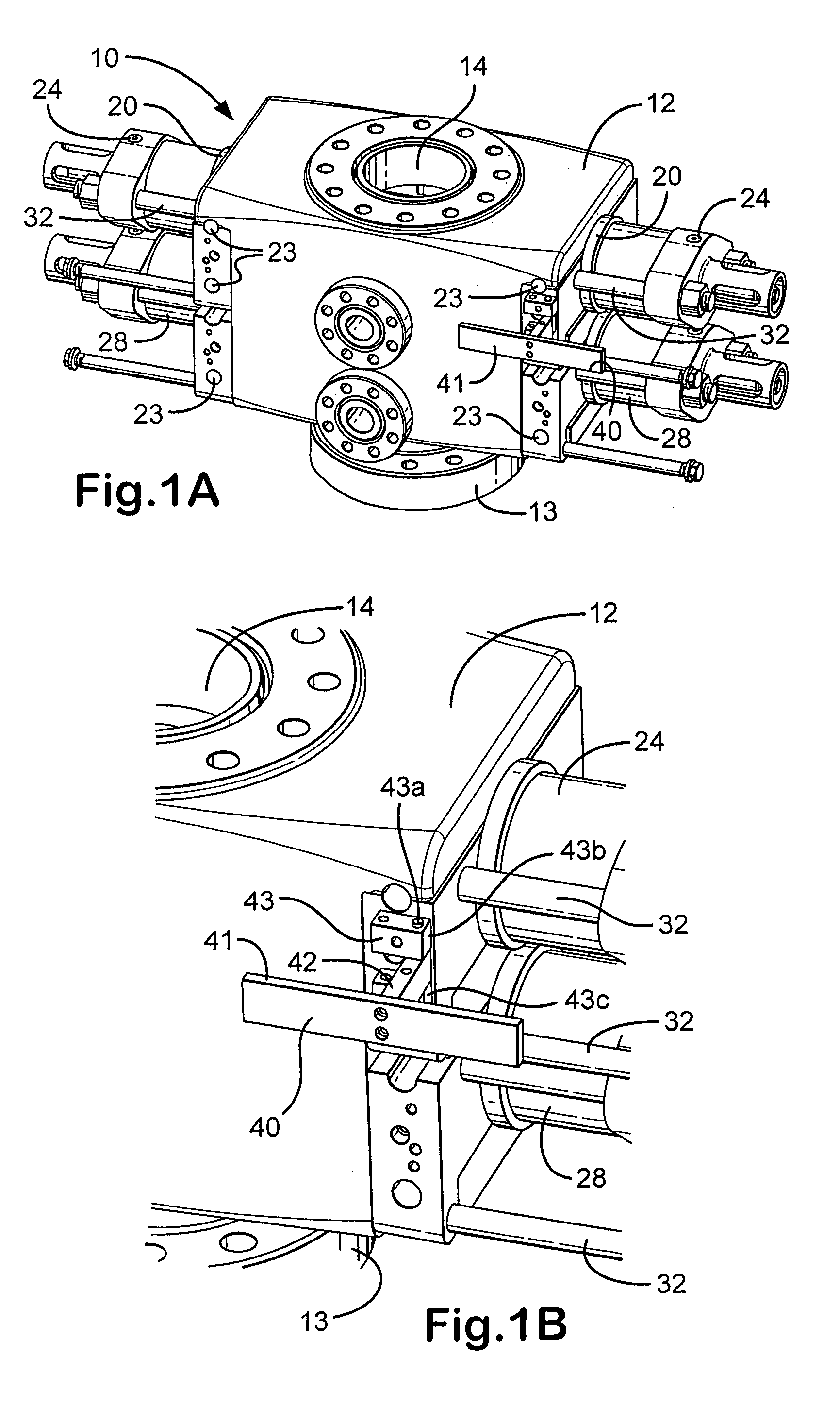 Lock bars for blowout preventer