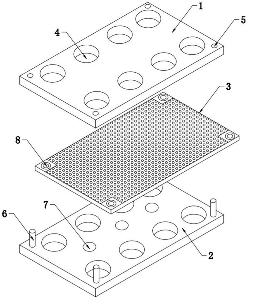 Sealing insect-proof plate and electric cabinet using same