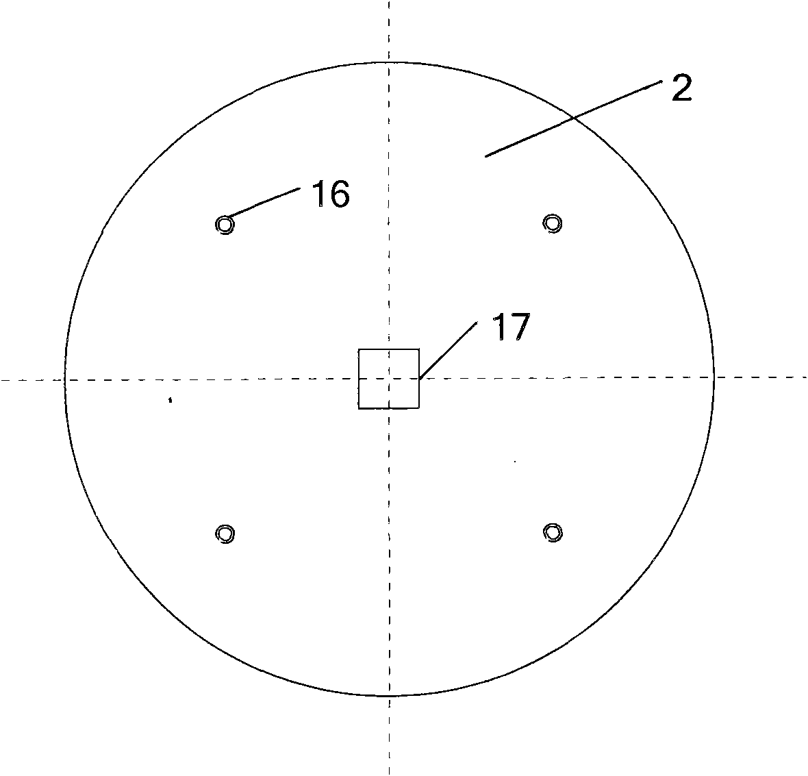 Device for testing radial magnetic field sensitivity of fiber optic gyro