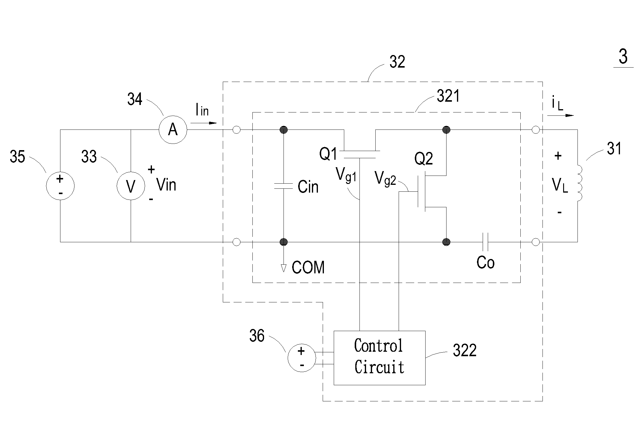 Measuring apparatus for power loss of magnetic device