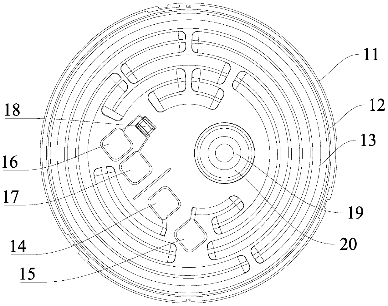 Heating disc