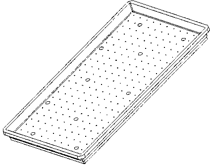 Cultivating method of rape blanket seedlings