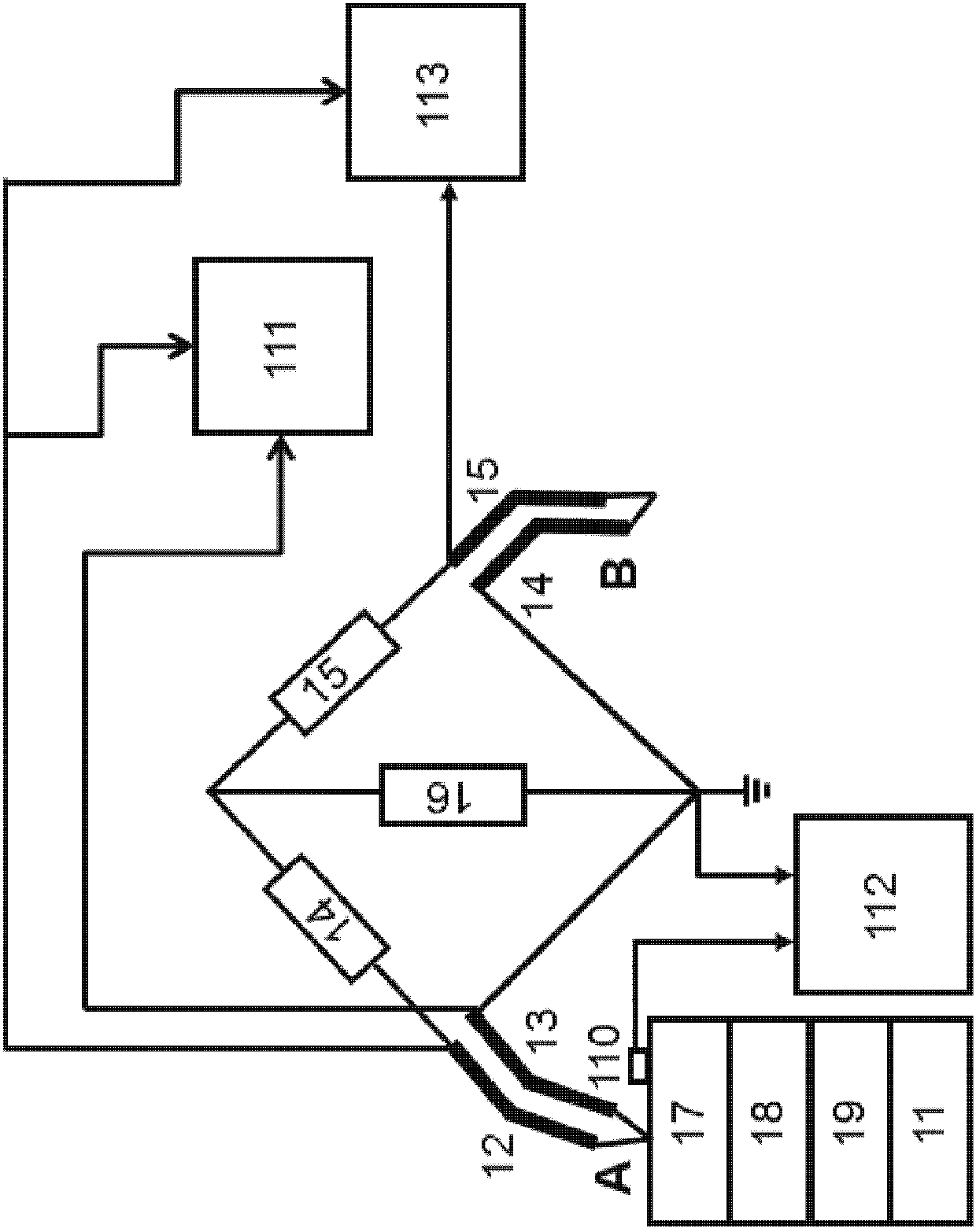 Nano thermoelectrical Seebeck coefficient in-situ characterization device based on scanning thermal microscope