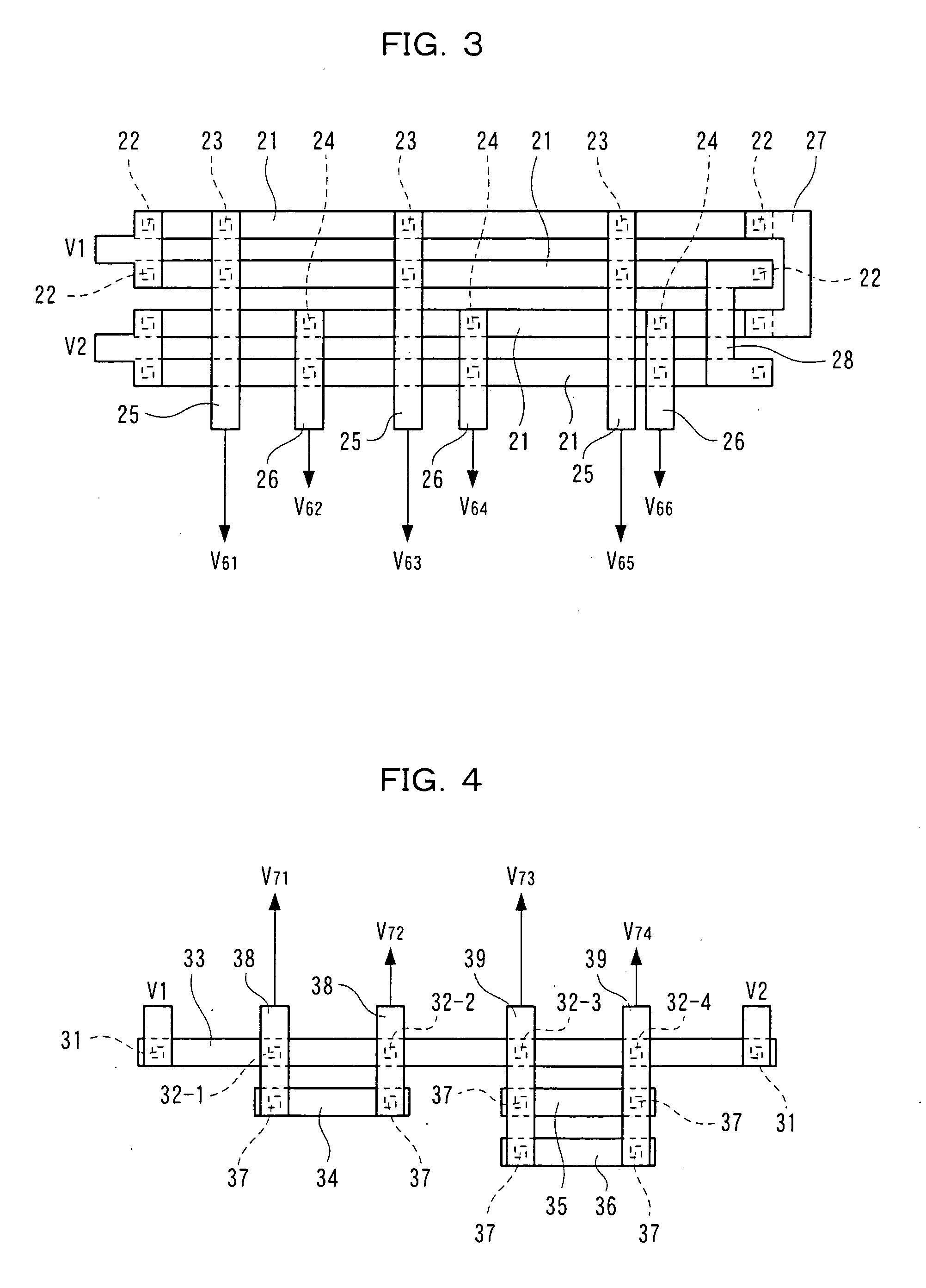 Resistance voltage divider circuit, liquid crystal display driving apparatus using resistance voltage divider circuit, and liquid crystal display apparatus