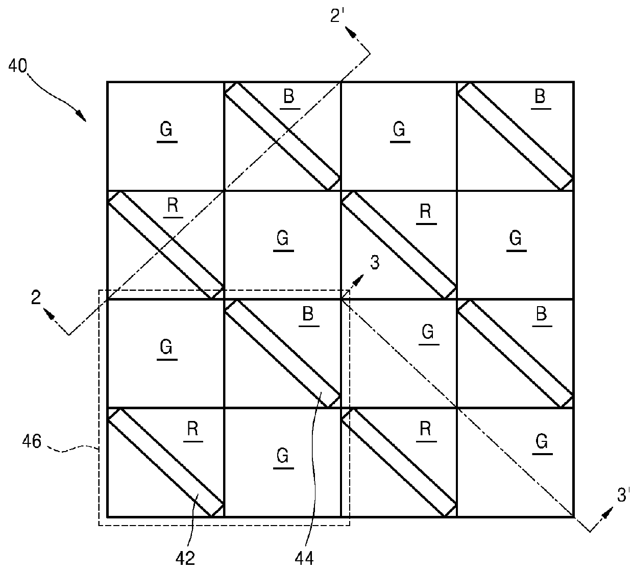 Image sensor for producing vivid colors and method of manufacturing the same