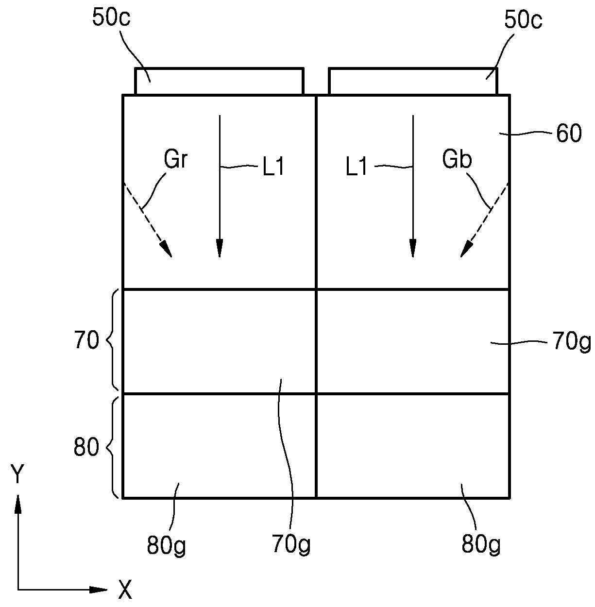 Image sensor for producing vivid colors and method of manufacturing the same