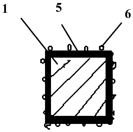 High ductility cement base strain transducer