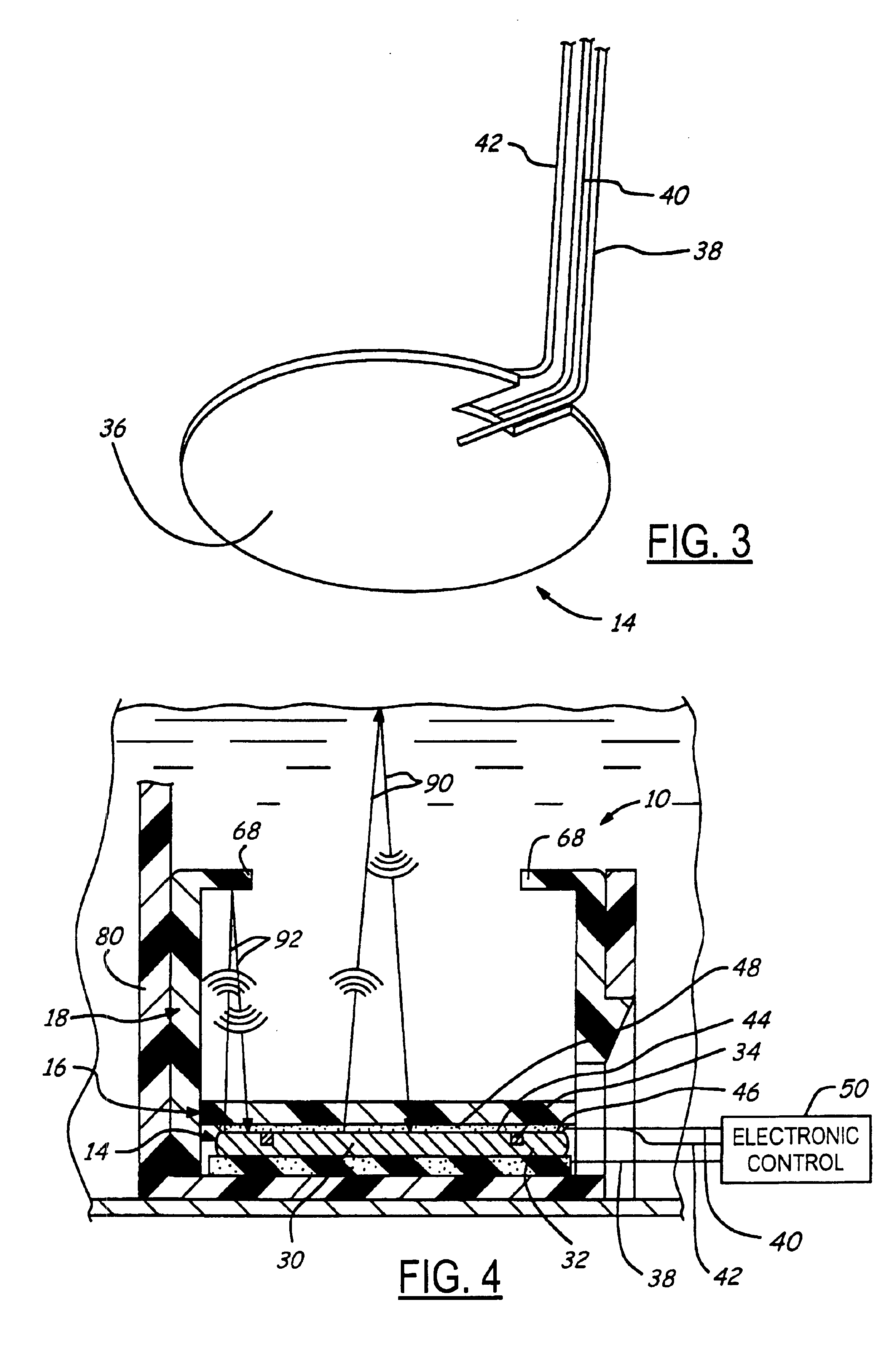 Fluid level sensor