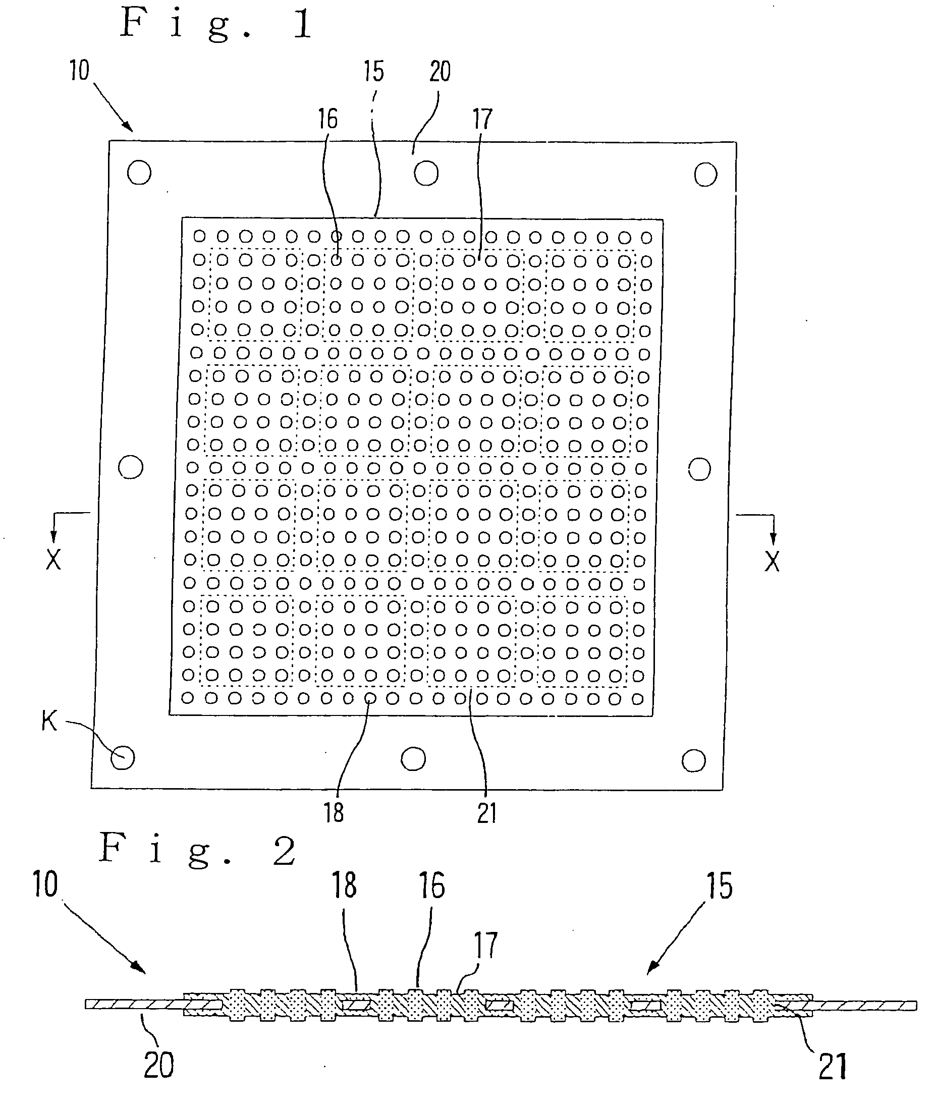 Anisotropic conductive connector and wafer inspection device