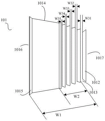 Air conditioner air supply device and vertical air conditioner