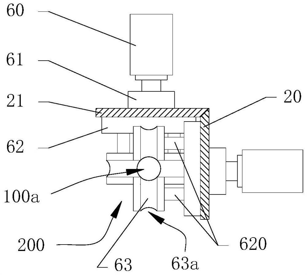 Armored cable rounding equipment