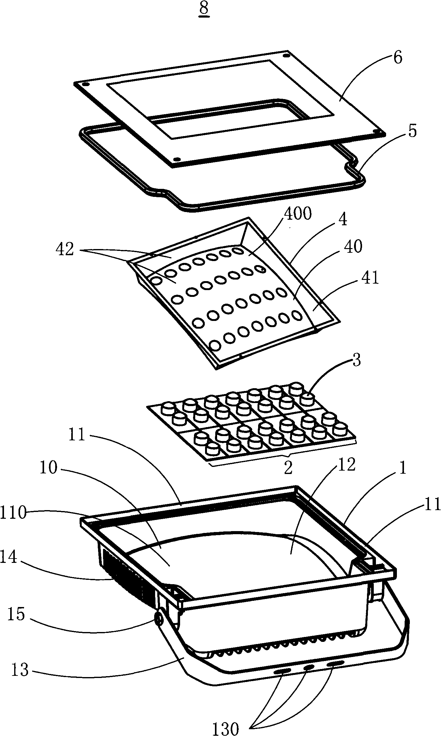 LED illuminating apparatus