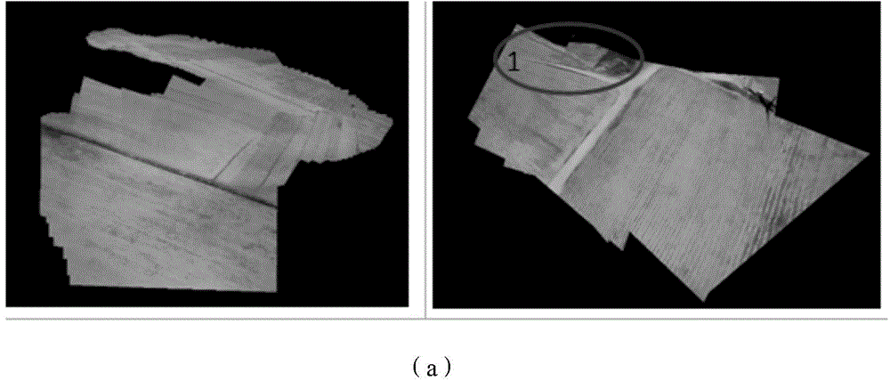 Real-time video stitching method based on specified tracking points