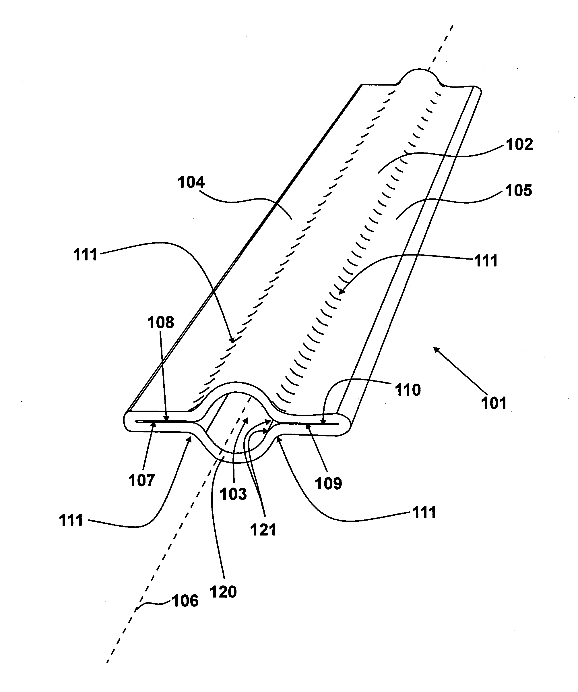 Heat transfer tube