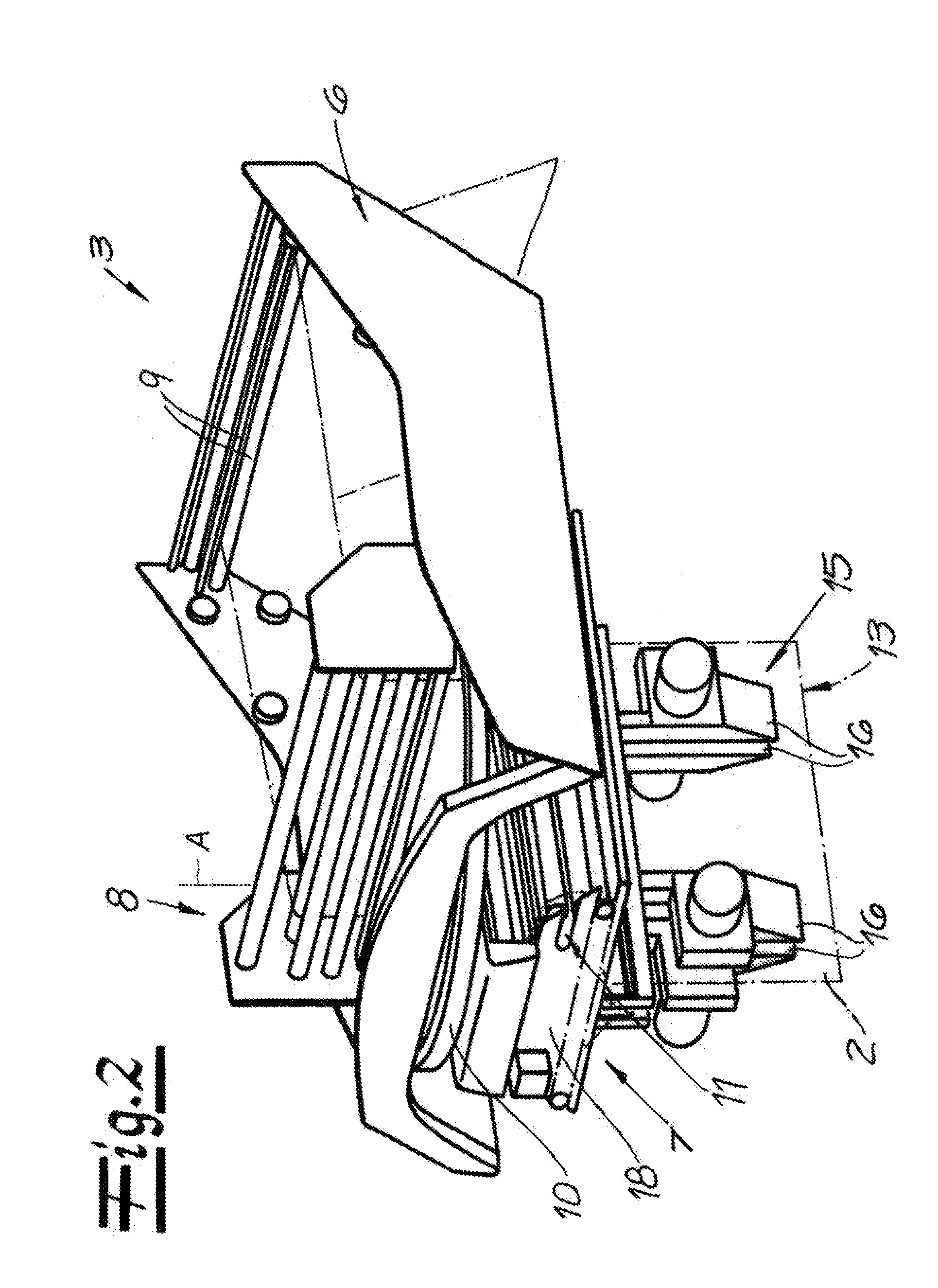 Method and apparatus for wrapping a foil around a stack of objects