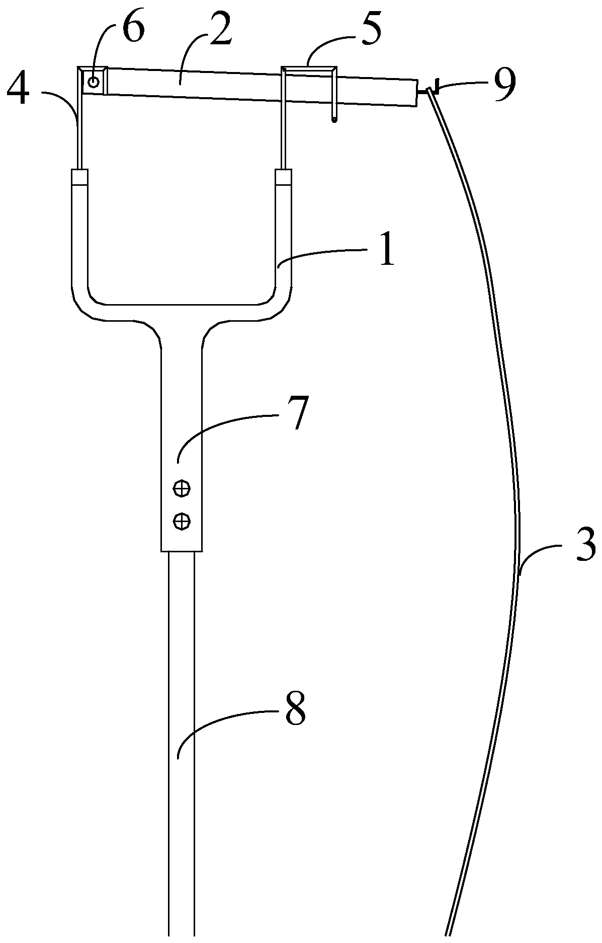 Semi-automatic threading device and method