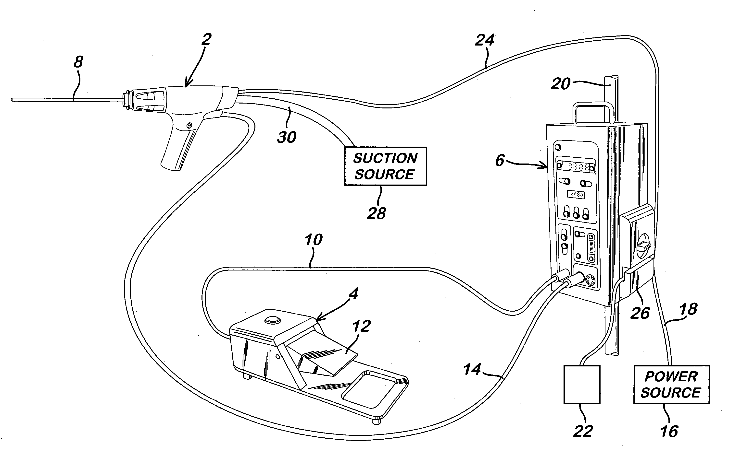 Powered surgical apparatus, method of manufacturing powered surgical apparatus, and method of using powered surgical apparatus