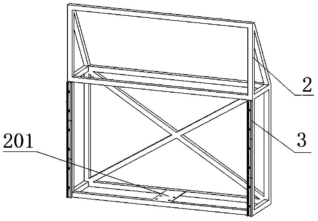 An automatic adjustment device for spray boom balance