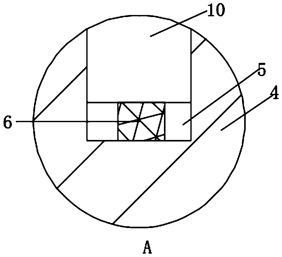 A support rod connection structure of a steel structure house