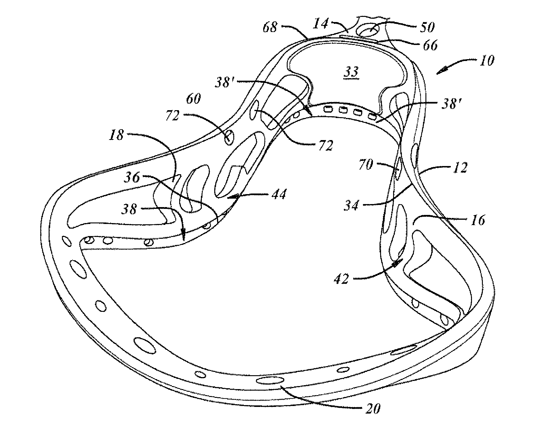 Lacrosse Head With Increased Strength And Playability Characteristics