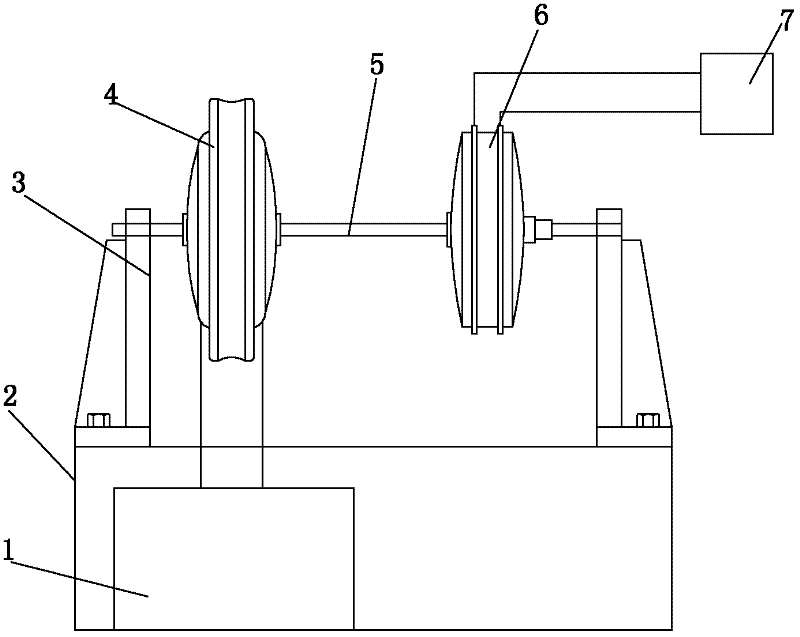 Fatigue tester for motor of electric vehicle