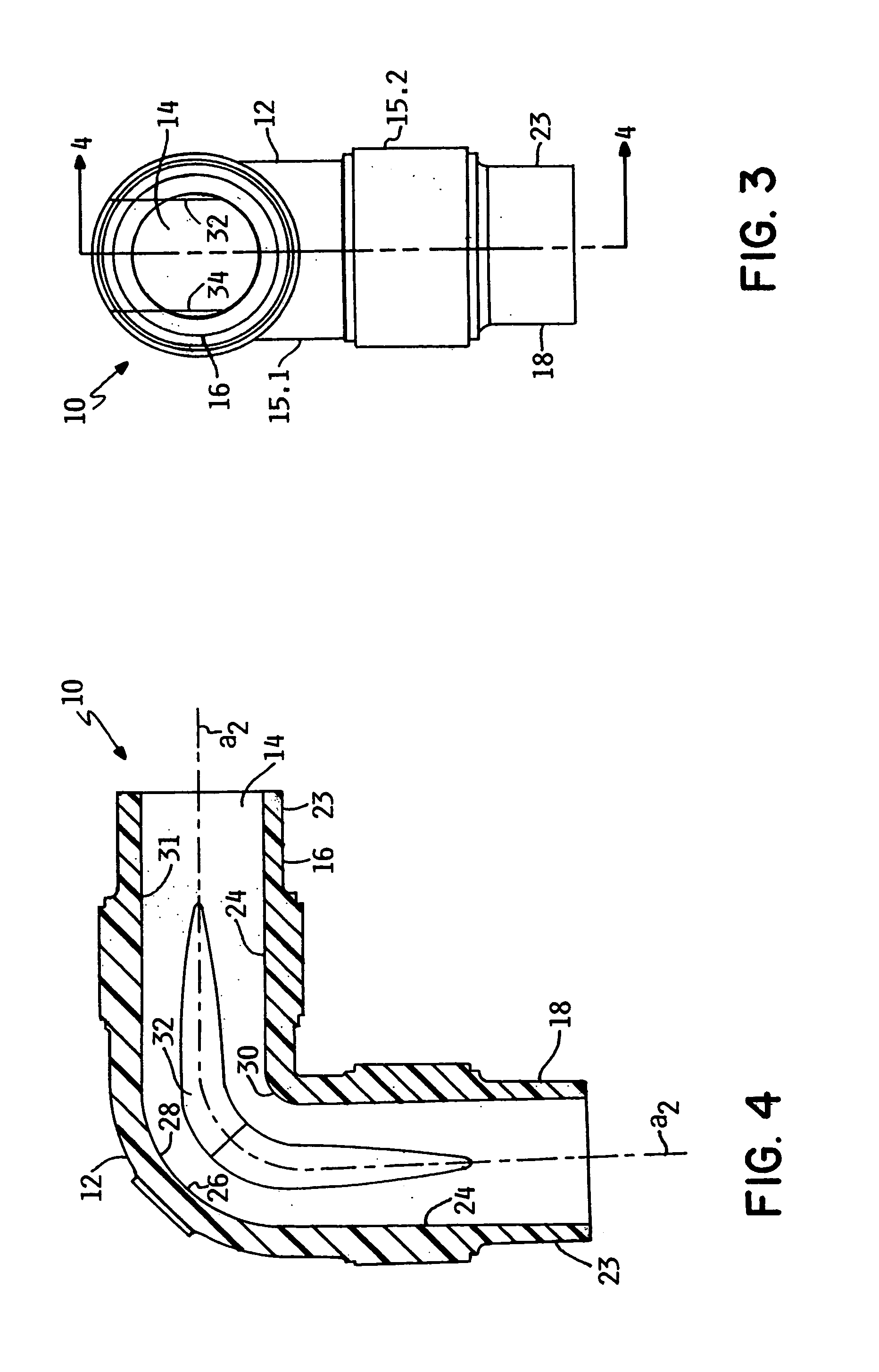 Process and apparatus for molding polymer fittings