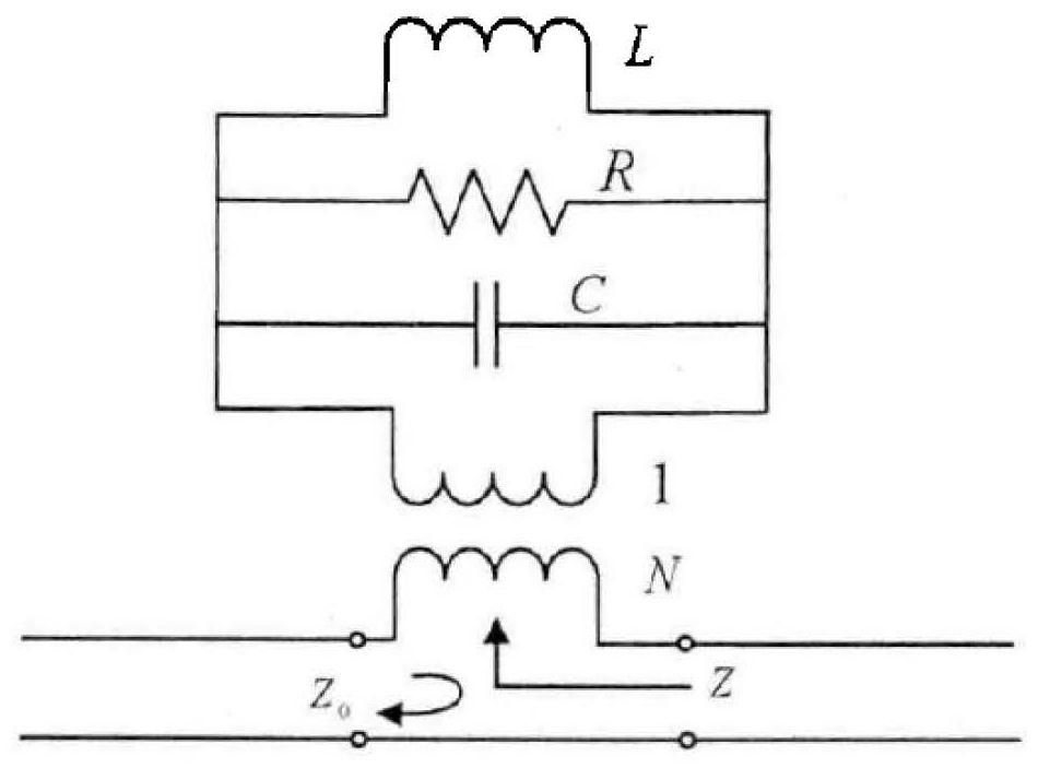 Non-contact adjustable negative group delay circuit based on dielectric resonator and construction method