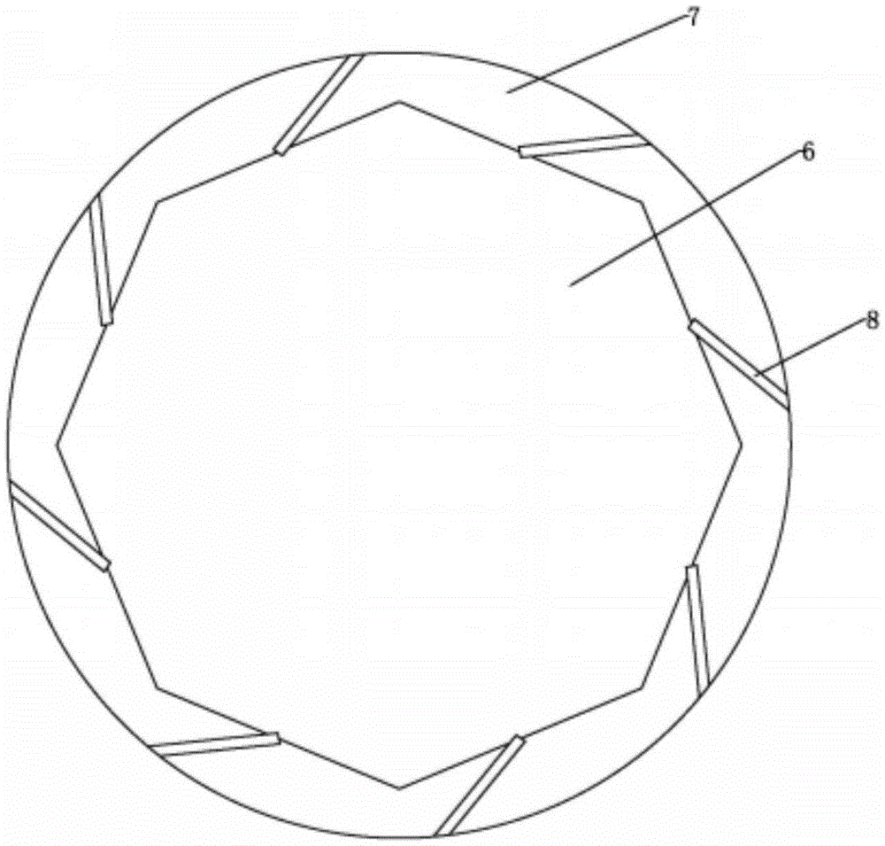 Novel structure device of superfine powder crushing chamber and crushing method of novel structure device