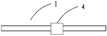 Electromagnetic pulse radiation field test probe, test system and test method