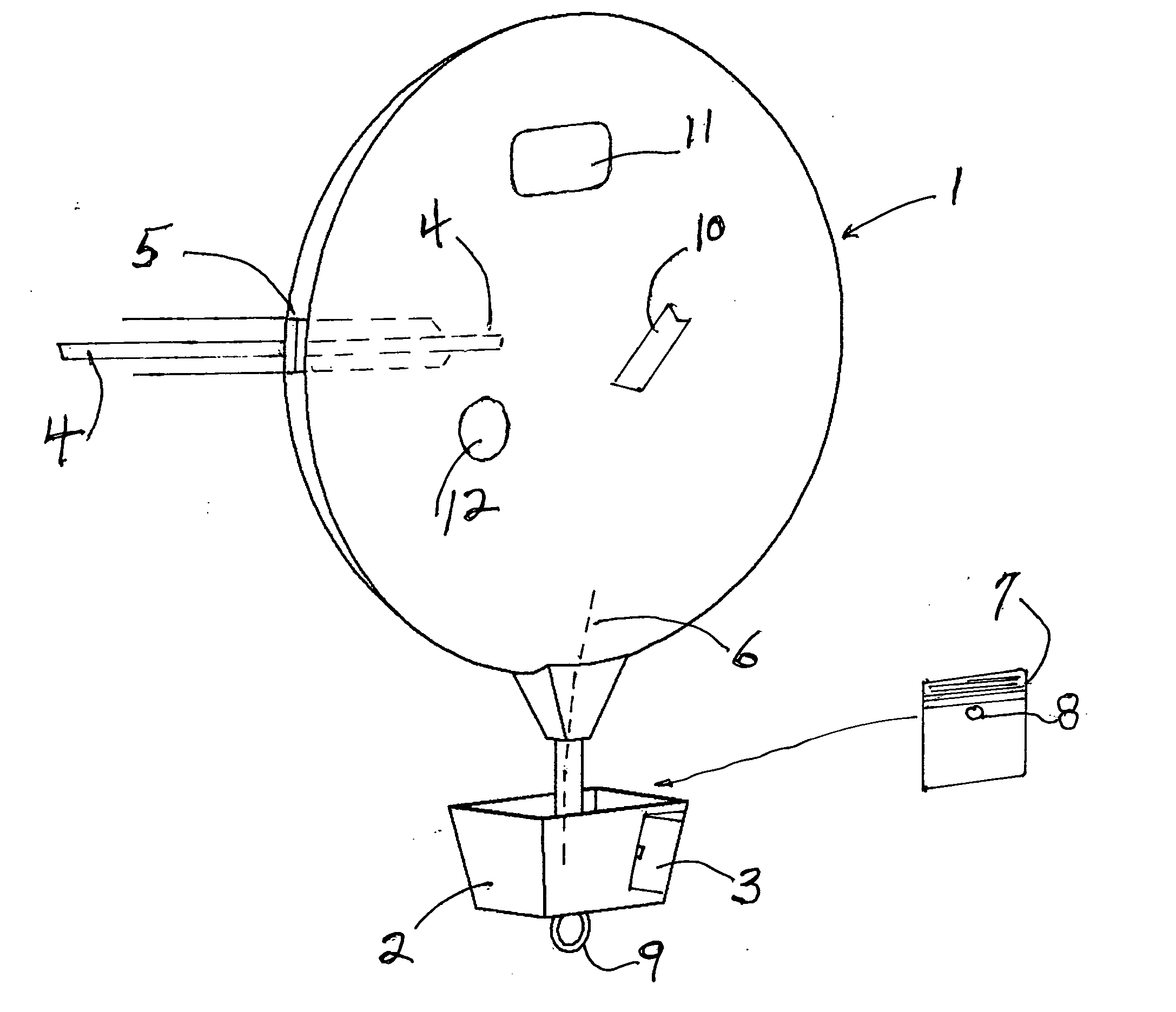 Power transferred by electrical conductors for gas lighter than air inflatable balloons and apparatus with neutral buoyancy maintained by weight adjustable printed material that protects customers and profitably for businesses with software process innovations