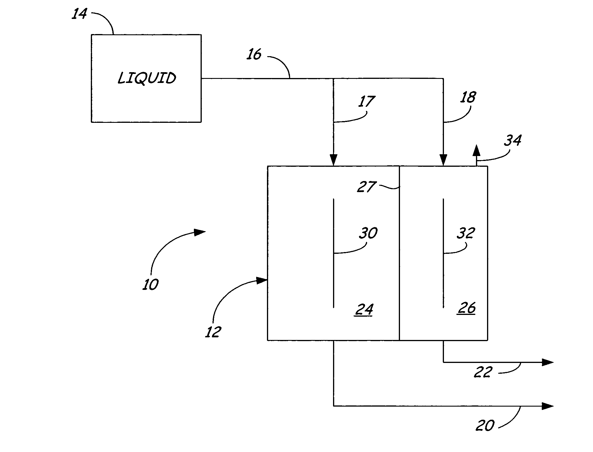 Mobile surface cleaner having a sparging device