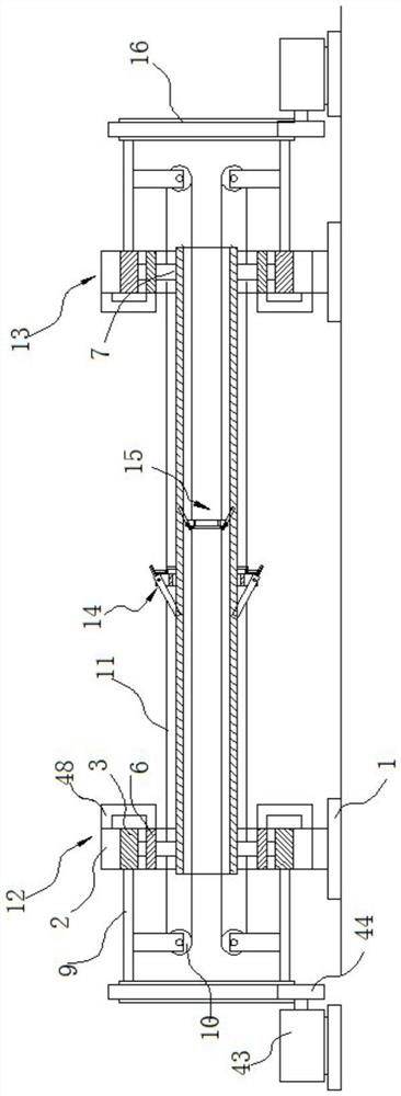 Steel pipe derusting machine