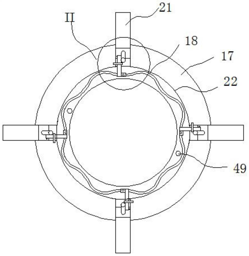 Steel pipe derusting machine