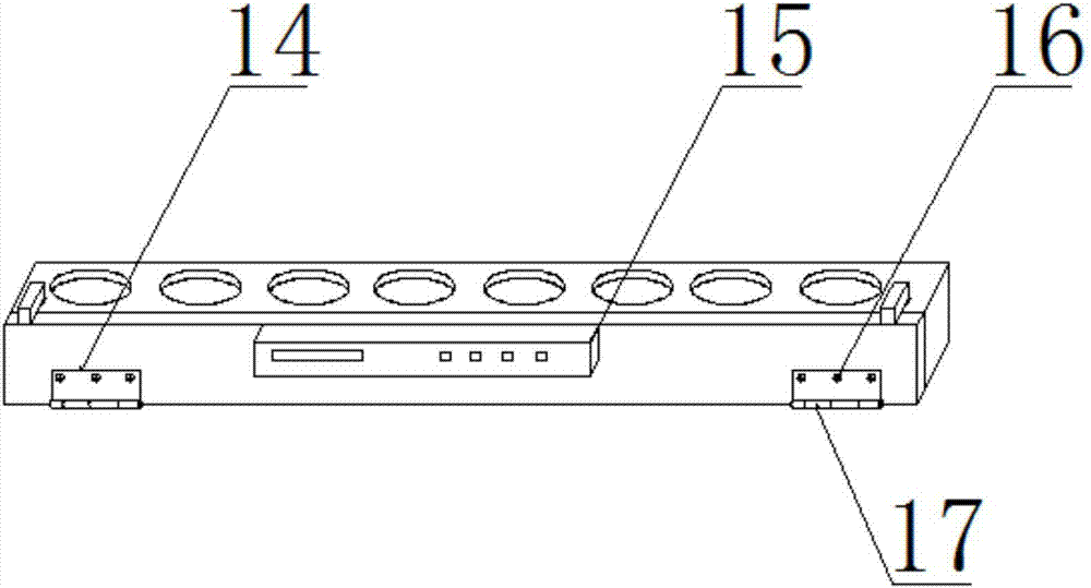 Crop seedling culture device