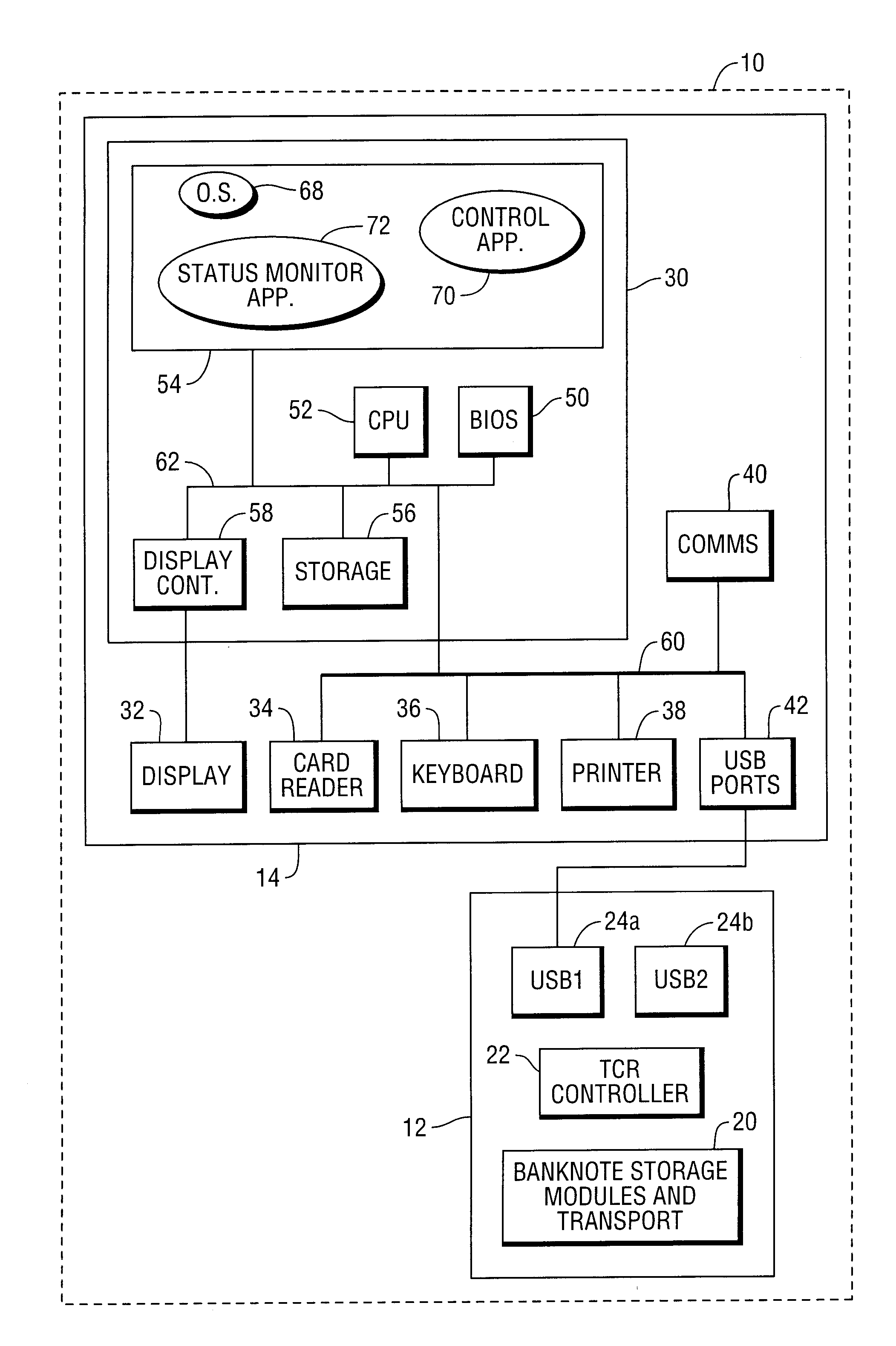 Assisted service terminal