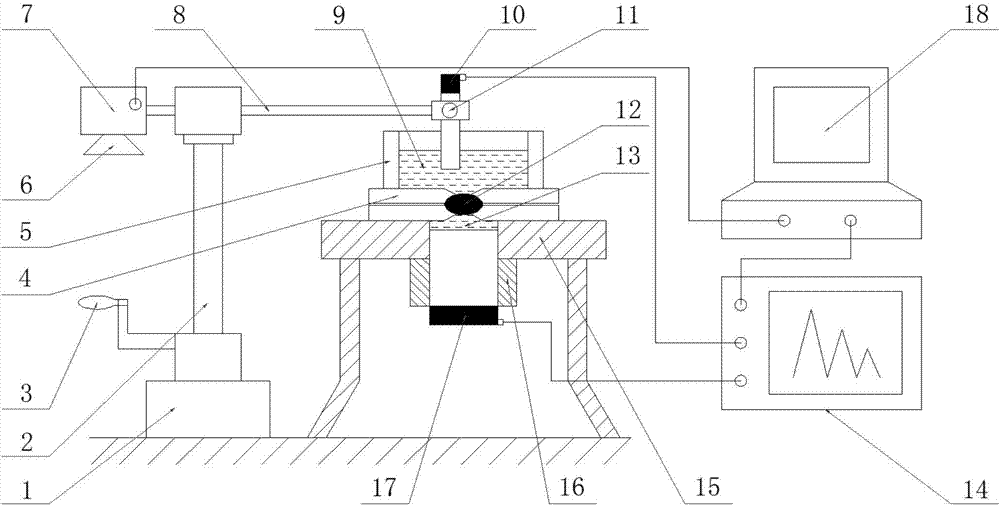 Quantification ultrasonic nondestructive detection method of diameter of spot weld nugget