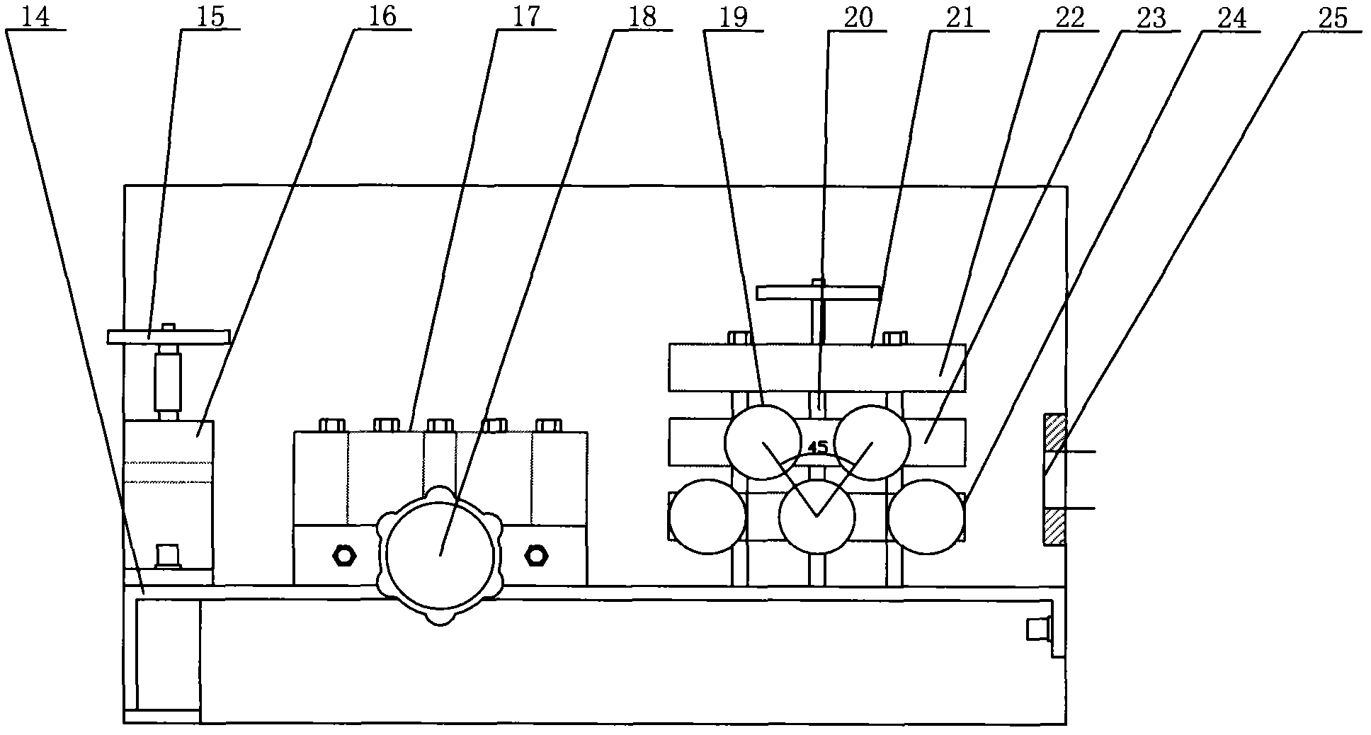 Intelligent automatic cladding production line of strip-shaped insulation materials