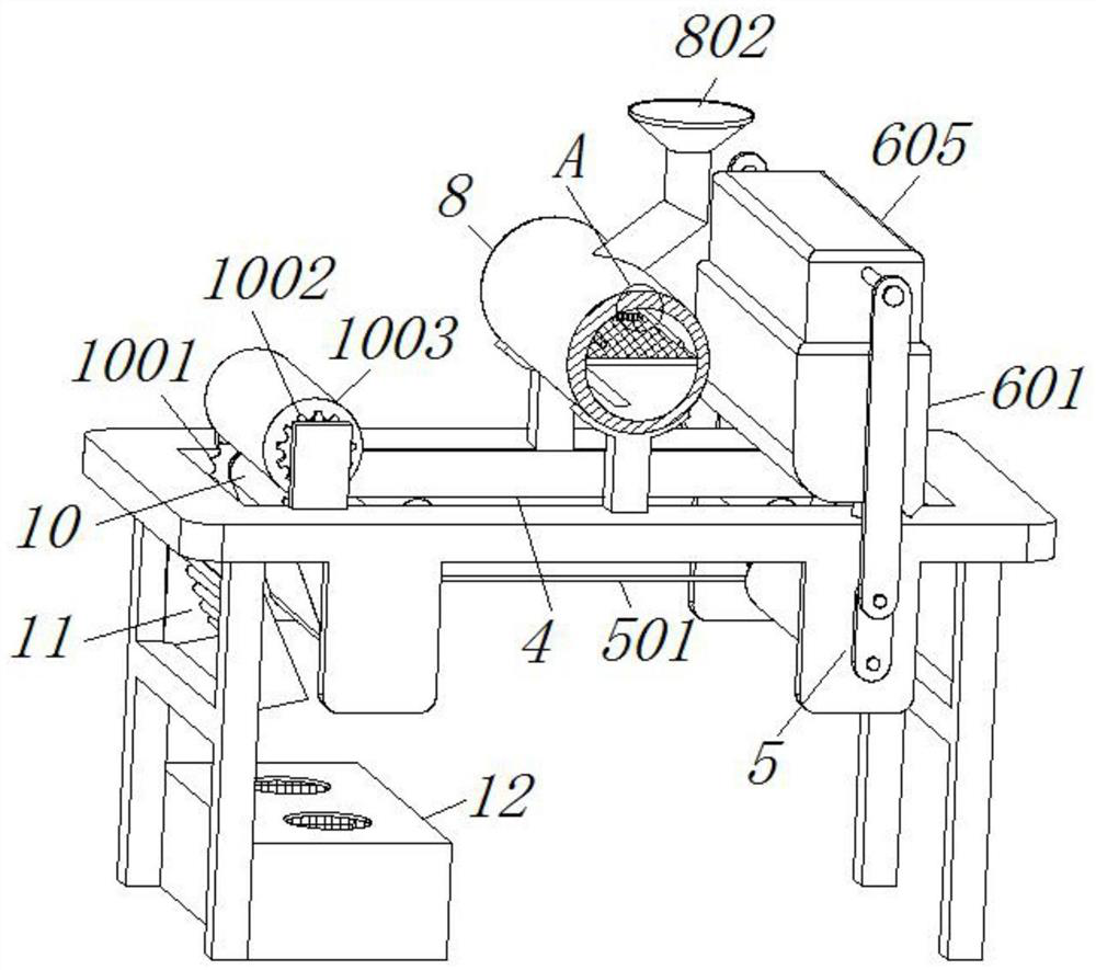 High-precision environment-friendly machining equipment for hollow abrasive material and abrasive belt