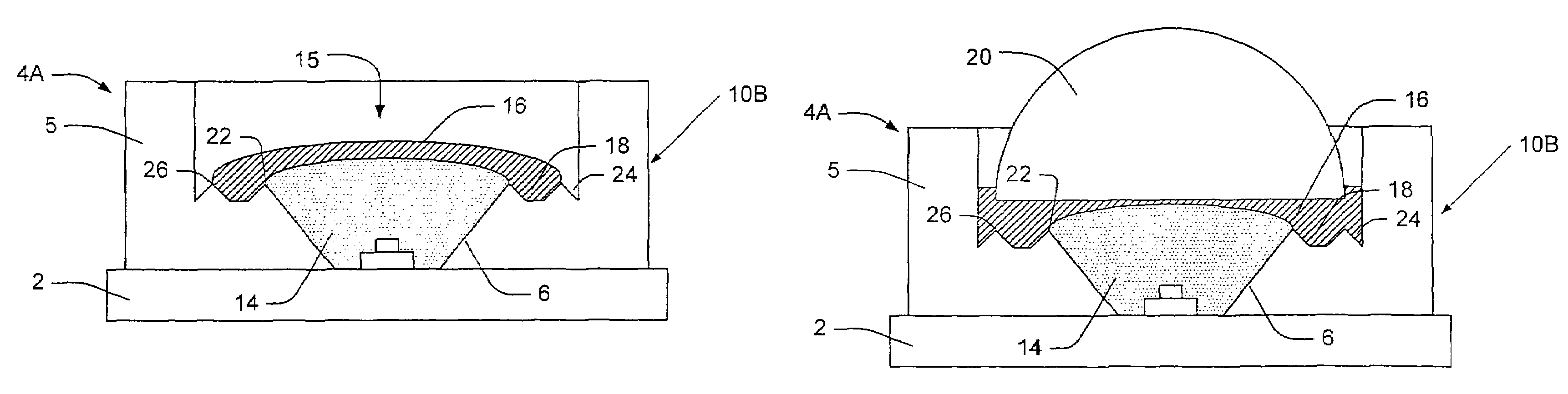 Methods for packaging of a semiconductor light emitting device