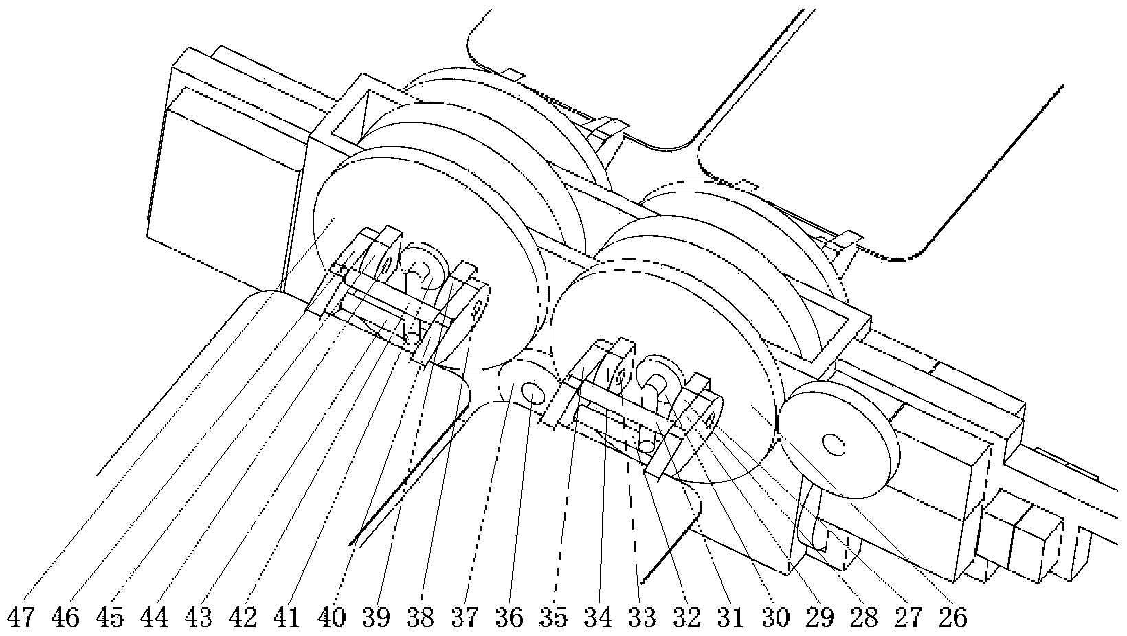 Miniature insect-like double-rotation flapping wing air vehicle