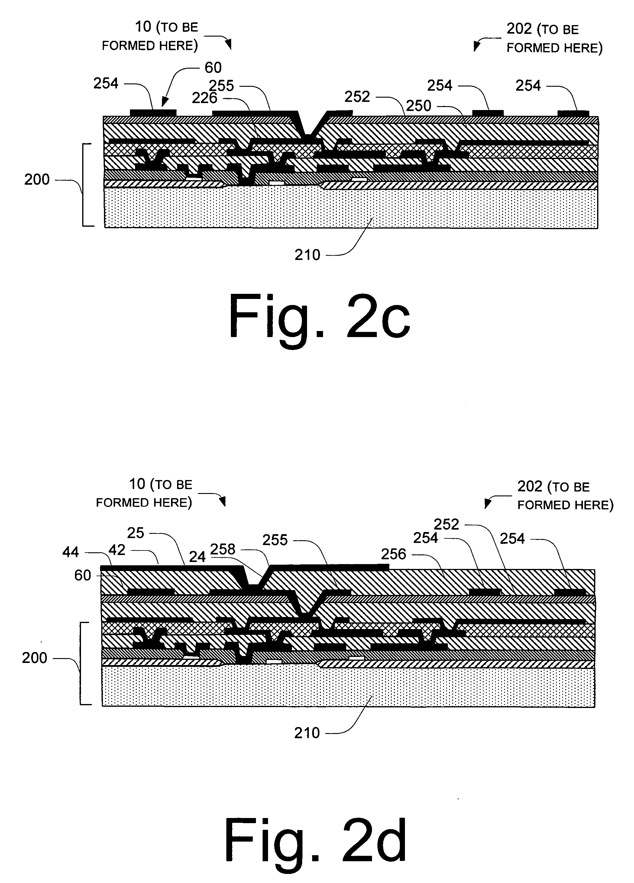 Method for forming a planar mirror using a sacrificial oxide