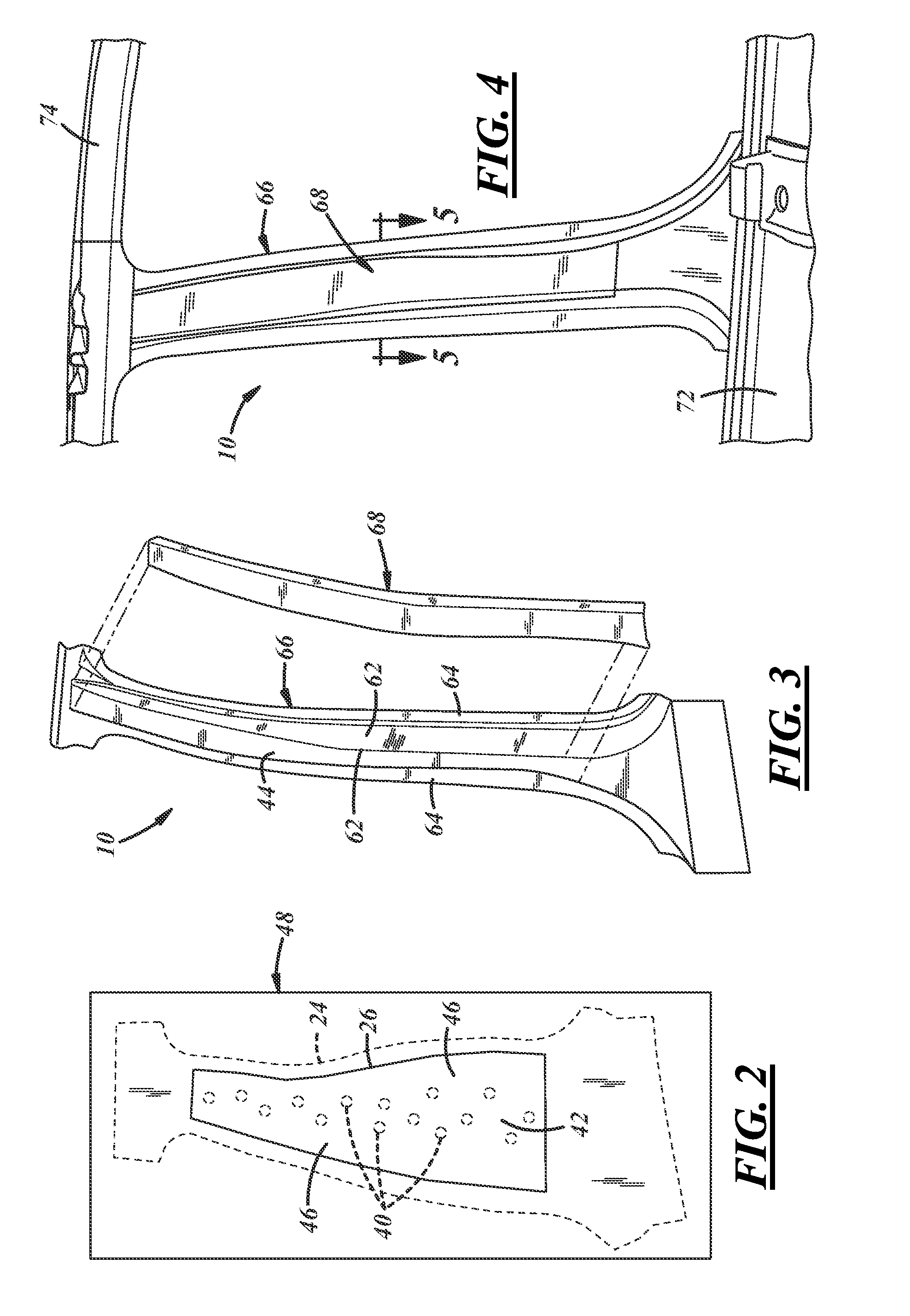 Method of forming a vehicle body structure from a pre-welded blank assembly