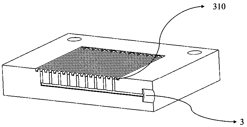 Fuel cell bipolar plate with controllable pressure difference between flow channels