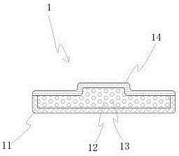 An eva damping element and a sole with the damping element