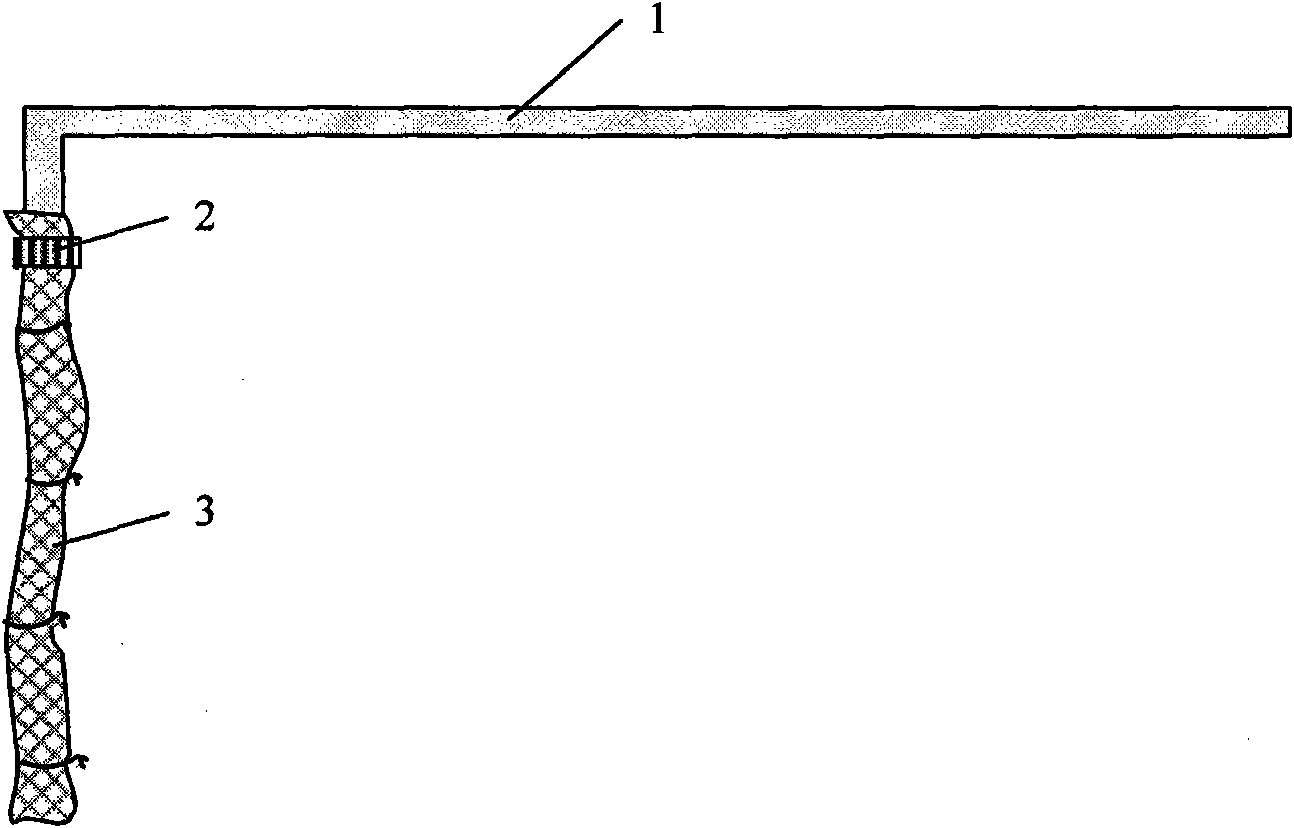 Dam piping rescue high polymer closed grouting method