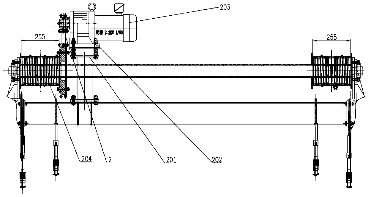 Seven-layered lifting and longitudinal shifting parking equipment and working method thereof