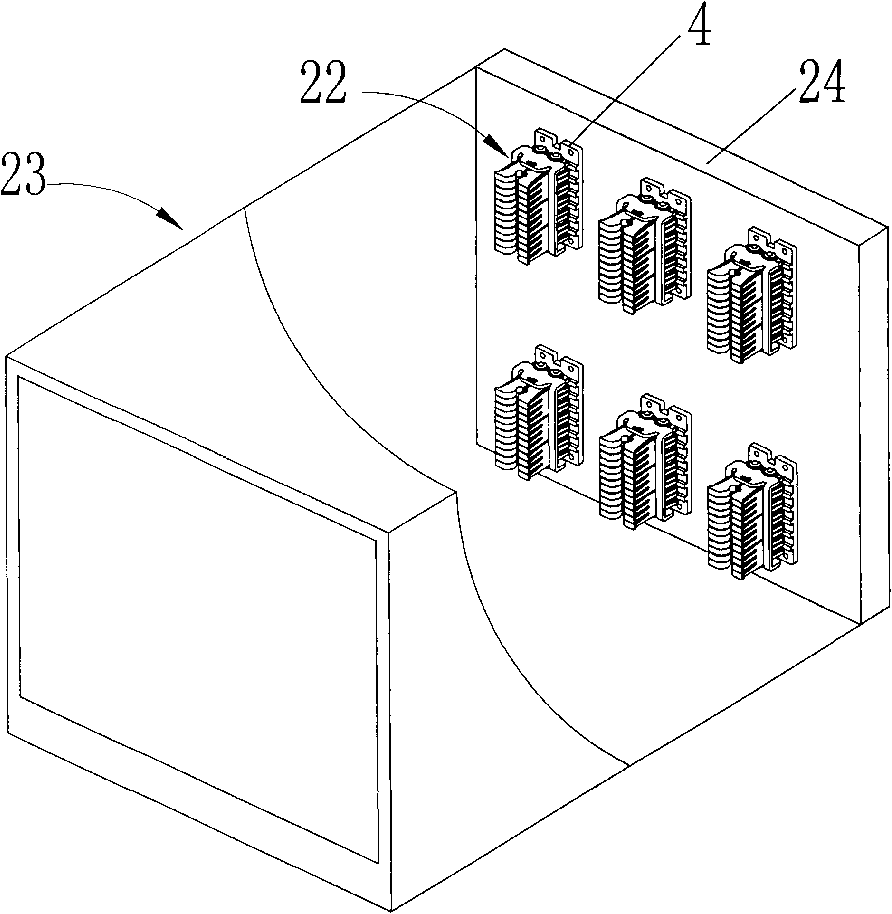 Electrical connection mechanism of plug-in breaker